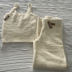 SKIMS Cozy Knit Tank and Pants